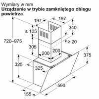Кухонная вытяжка Bosch Serie 2 DWK65DK20 - Превью изображения №10 — Интернет-магазин Time-Shop
