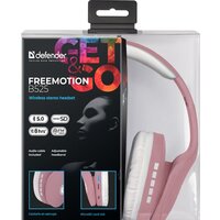Наушники Defender FreeMotion B525 (розовый/белый) - Превью изображения №6 — Интернет-магазин Time-Shop