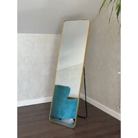 Зеркало EMZE Закругленные углы 45х150 DK0919.AUR (золото) - Превью изображения №4 — Интернет-магазин Time-Shop