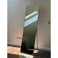 Зеркало EMZE Закругленные углы 45х150 DK0919.AUR (золото) - Превью изображения №2 — Интернет-магазин Time-Shop