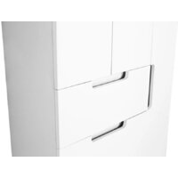  Style Line Шкаф-пенал Оптима 70 (напольный, корзина, отделение для халата) - Превью изображения №5 — Интернет-магазин Time-Shop