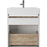  Домино Тумба под умывальник Maria 60 Fortuna В1 подвесная - Превью изображения №4 — Интернет-магазин Time-Shop