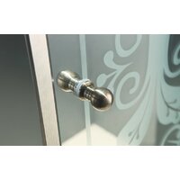 Душевой уголок Cezares Giubileo-A-2-100-Scorrevole-C-Br - Превью изображения №3 — Интернет-магазин Time-Shop