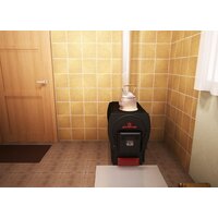 Свободностоящая печь-камин Теплодар Локомотивъ 120 - Превью изображения №3 — Интернет-магазин Time-Shop