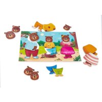 Мозаика/пазл Genio Kids Семья медведей 2307C - Превью изображения №2 — Интернет-магазин Time-Shop