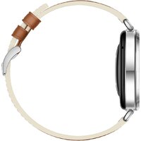 Умные часы Huawei Watch GT 6 41 мм (серебристый, с коричневым кожаным ремешком, международная версия) - Превью изображения №6 — Интернет-магазин Time-Shop