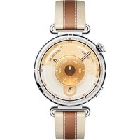 Умные часы Huawei Watch GT 6 41 мм (серебристый, с коричневым кожаным ремешком, международная версия) - Превью изображения №2 — Интернет-магазин Time-Shop