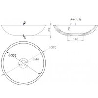 Умывальник Salini Callista 1101205SM - Превью изображения №2 — Интернет-магазин Time-Shop