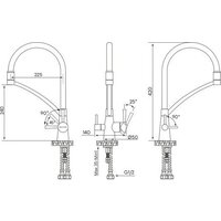 Смеситель Paulmark Siegen Si213111-BG (золото/брашированное золото) - Превью изображения №2 — Интернет-магазин Time-Shop