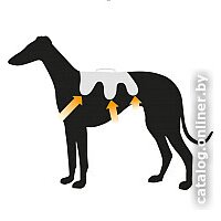 Шлея Ferplast Ergotrekking XL 75467152 (XL, черный) - Превью изображения №9 — Интернет-магазин Time-Shop