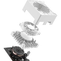 Система жидкостного охлаждения для процессора ID-Cooling DashFlow 360 XT Lite White - Превью изображения №5 — Интернет-магазин Time-Shop
