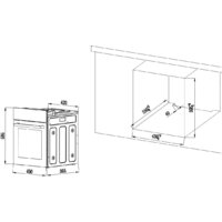 Электрический духовой шкаф Weissgauff EOY 456 PDW - Превью изображения №2 — Интернет-магазин Time-Shop
