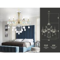 Подвесная люстра Ambrella light TR TR4923 - Превью изображения №3 — Интернет-магазин Time-Shop