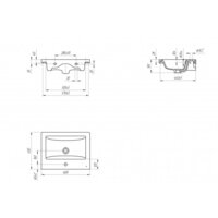  Viant Тумба с умывальником Лима Como 60 VLIM60CO-T2Y+S-UM-COM60/1-w - Превью изображения №7 — Интернет-магазин Time-Shop