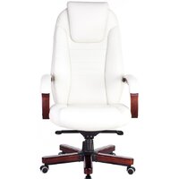 Офисное кресло Бюрократ T-9923WALNUT/IVORY (слоновая кость) - Превью изображения №2 — Интернет-магазин Time-Shop