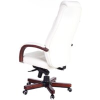 Офисное кресло Бюрократ T-9923WALNUT/IVORY (слоновая кость) - Превью изображения №5 — Интернет-магазин Time-Shop