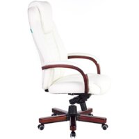 Офисное кресло Бюрократ T-9923WALNUT/IVORY (слоновая кость) - Превью изображения №8 — Интернет-магазин Time-Shop