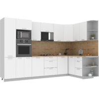 Интерлиния Мила Лайт 1.68x3.2 правая (белый платинум/белый платинум/дуб бунратти)