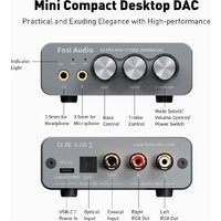 Настольный усилитель Fosi Audio K5 Pro - Превью изображения №2 — Интернет-магазин Time-Shop