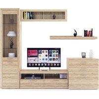 Комод Anrex Oskar 3S (дуб санремо) - Превью изображения №3 — Интернет-магазин Time-Shop