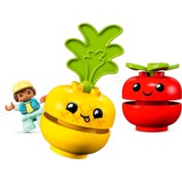 Конструктор LEGO Duplo 10982 Трактор для перевозки овощей и фруктов - Превью изображения №5 — Интернет-магазин Time-Shop