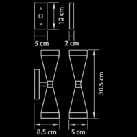 Бра Lightstar Punto 807623 - Превью изображения №2 — Интернет-магазин Time-Shop