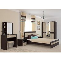 Комод Интерлиния Коламбия КЛ-9 (дуб венге/дуб серый) - Превью изображения №6 — Интернет-магазин Time-Shop