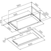 Кухонная вытяжка Meferi INBOX60WH Power - Превью изображения №19 — Интернет-магазин Time-Shop