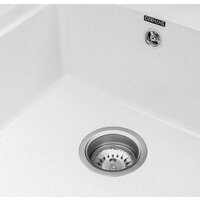 Кухонная мойка Gerhans B28 (белый) - Превью изображения №5 — Интернет-магазин Time-Shop