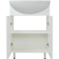  Doratiz Тумба Афина 60 под умывальник Уют 60 (белый) - Превью изображения №3 — Интернет-магазин Time-Shop