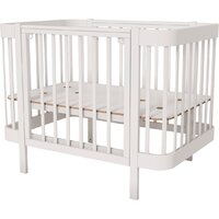 Кроватка-трансформер Incanto Mimi-ЮГ с автоспинкой и маятником KR-0182/0 (белый) - Превью изображения №7 — Интернет-магазин Time-Shop