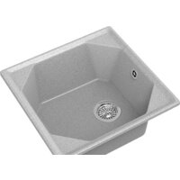 Кухонная мойка GranFest GF-U-500 (серый) - Превью изображения №2 — Интернет-магазин Time-Shop