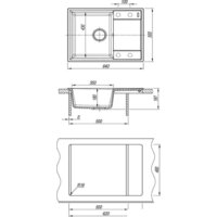 Кухонная мойка Lemark Imandra 9910021 (серый) - Превью изображения №4 — Интернет-магазин Time-Shop