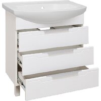  Runo Тумба с умывальником Верона 75 + Элеганс 75 (напольная) - Превью изображения №3 — Интернет-магазин Time-Shop