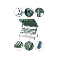 Садовые качели Arizone Holidays 28-382501 - Превью изображения №2 — Интернет-магазин Time-Shop