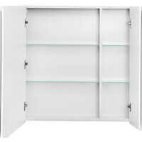  Акватон Шкаф с зеркалом Нортон 80 1A249202NT010 (белый) - Превью изображения №2 — Интернет-магазин Time-Shop