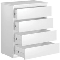 Комод Mio Tesoro Мальта 4 ящика 80x99 2.05.02.070.1 (белый) - Превью изображения №3 — Интернет-магазин Time-Shop