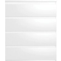 Комод Mio Tesoro Мальта 4 ящика 80x99 2.05.02.070.1 (белый) - Превью изображения №2 — Интернет-магазин Time-Shop