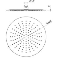 Душевая лейка Aquatek AQ2075CR - Превью изображения №3 — Интернет-магазин Time-Shop