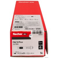 Анкерный болт Fischer FAZ II Plus 20/160 ZP 564604 (5 шт) - Превью изображения №3 — Интернет-магазин Time-Shop