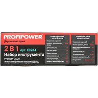 Profipower ProfiSet-2D20 (воздуходувка, цепная пила, 2 АКБ) - Превью изображения №5 — Интернет-магазин Time-Shop