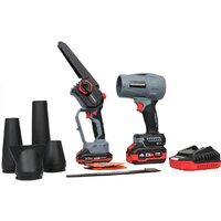 Profipower ProfiSet-2D20 (воздуходувка, цепная пила, 2 АКБ)