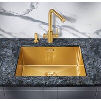 Кухонная мойка Milacio Denia 58 Steel MC.77458 (золотой) - Превью изображения №2 — Интернет-магазин Time-Shop