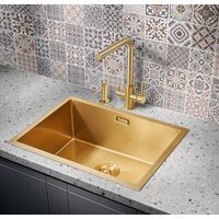 Кухонная мойка Milacio Denia 58 Steel MC.77458 (золотой) - Превью изображения №4 — Интернет-магазин Time-Shop