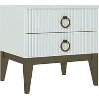 Ангстрем Хилтон спальня ХТ-302.03 (Д) исп.3 (Д1, белый премиум)