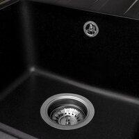 Кухонная мойка Saniteco Rosa (оникс) - Превью изображения №9 — Интернет-магазин Time-Shop