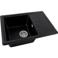 Кухонная мойка Saniteco Rosa (оникс) - Превью изображения №7 — Интернет-магазин Time-Shop