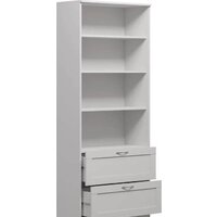 Стеллаж Mio Tesoro Сириус 2 ящика 78x190 2.02.07.110.1 (белый) - Превью изображения №3 — Интернет-магазин Time-Shop