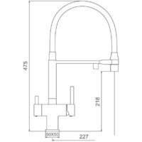 Смеситель Gappo G4395-36 - Превью изображения №2 — Интернет-магазин Time-Shop