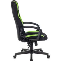 Игровое (геймерское) кресло Zombie 9 (черный/салатовый) - Превью изображения №3 — Интернет-магазин Time-Shop